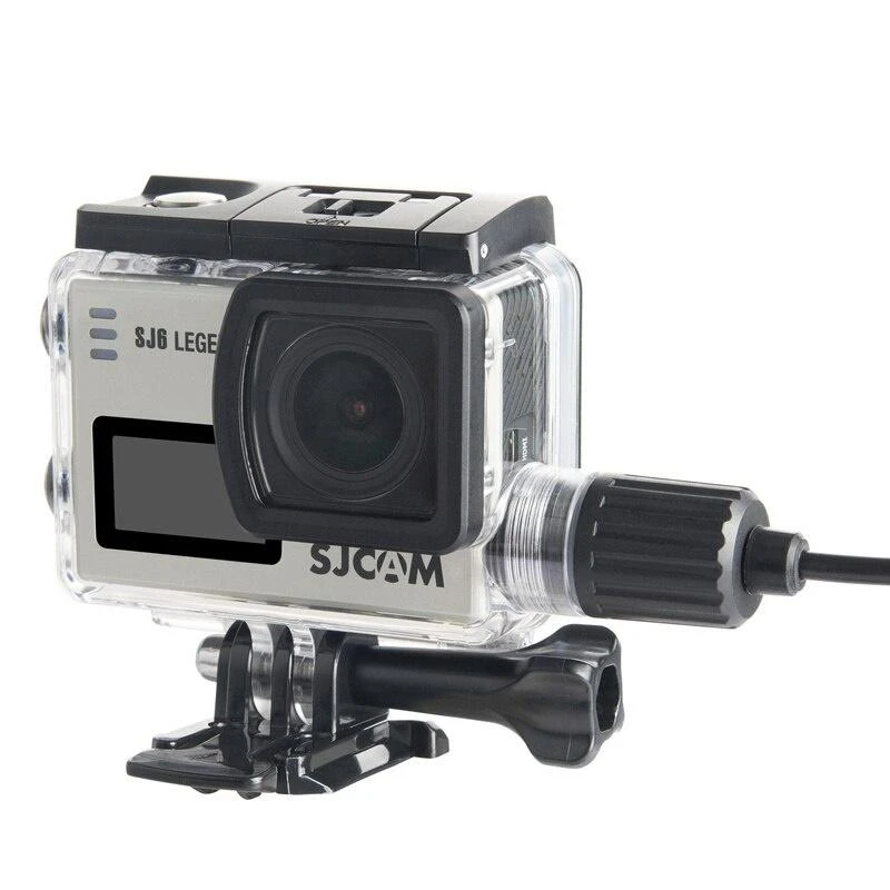 SJCAM vandeniui atsparus motociklo dėklas SJ6 LEGEND skaidrus