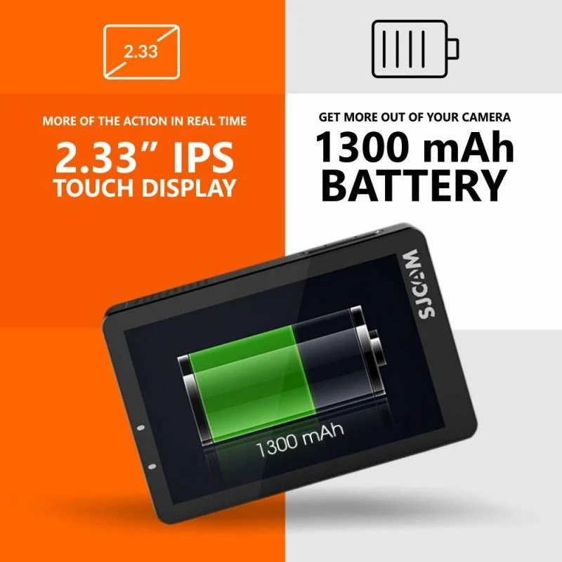 Camera SJCAM SJ10Pro Action Juodas