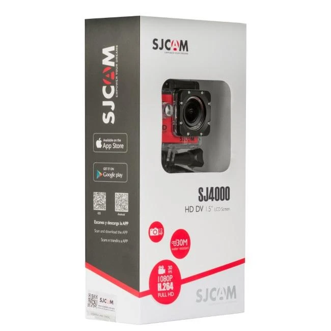 SJCAM SJ4000 veiksmo sporto kamera 12 MP Full HD CMOS 25,4 / 3 mm (1 / 3") 67 g