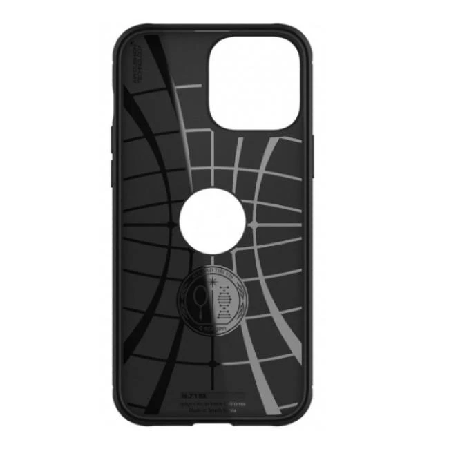 Dėklas Spigen Rugged Armor Apple iPhone 13 matinės juodos spalvos