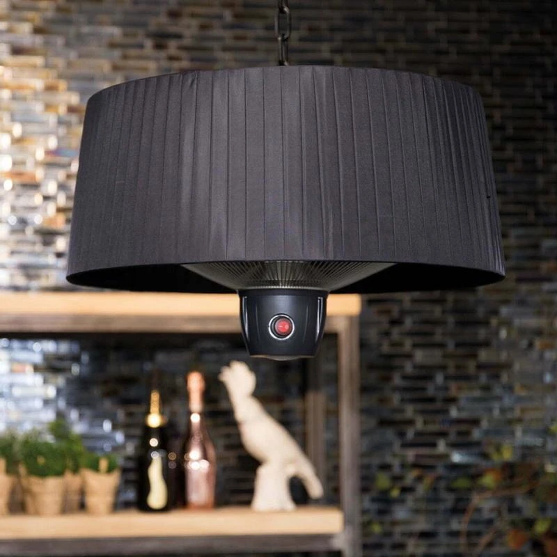 SUNRED | Šildytuvas | ARTIX C-HB, kompaktiškas šviesus pakabinamas | Infraraudonųjų spindulių | 1500 W | Juodas | IP24