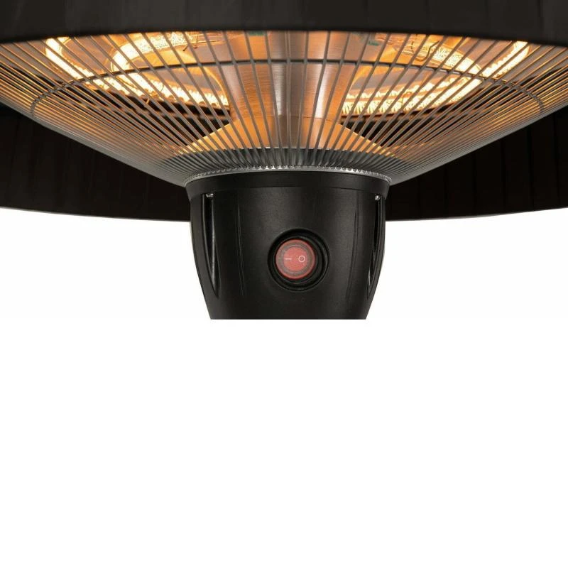SUNRED | Šildytuvas | ARTIX C-HB, kompaktiškas šviesus pakabinamas | Infraraudonųjų spindulių | 1500 W | Juodas | IP24