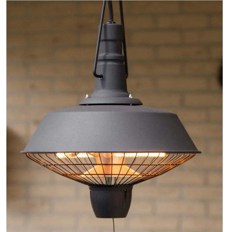 SUNRED | Šildytuvas | RSH16, Indas Bright Kabantis | Infraraudonųjų spindulių | 2100 W | Juodas | IP24