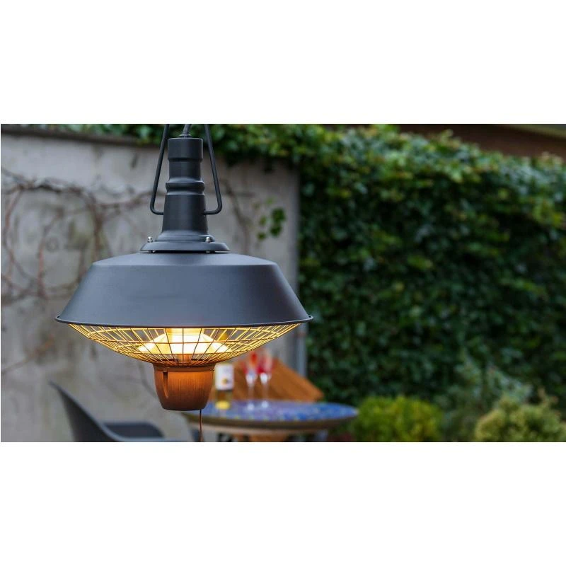 SUNRED | Šildytuvas | RSH16, Indas Bright Kabantis | Infraraudonųjų spindulių | 2100 W | Juodas | IP24