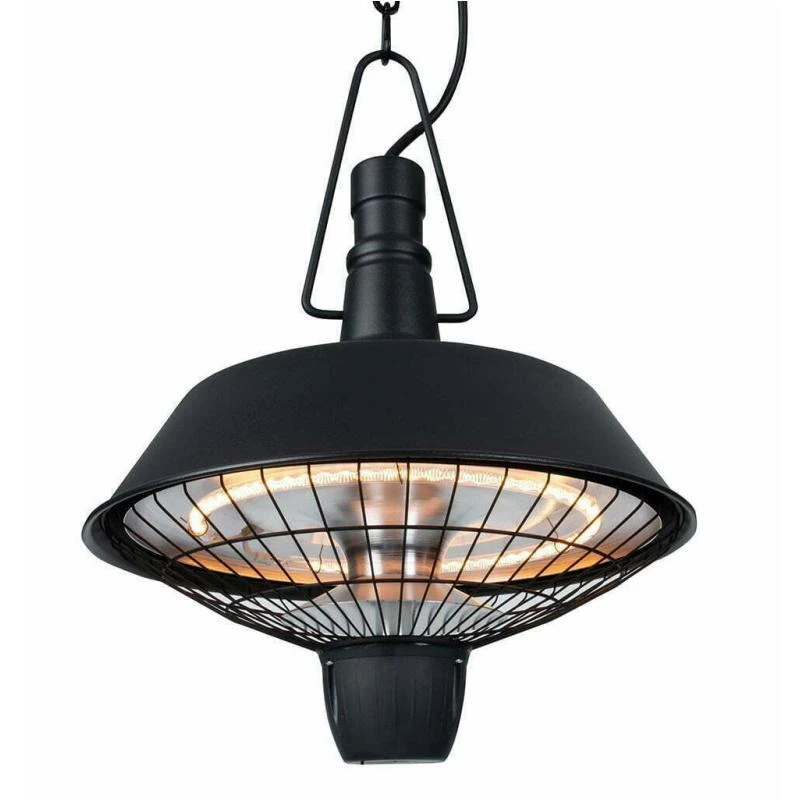 SUNRED | Šildytuvas | RSH16, Indas Bright Kabantis | Infraraudonųjų spindulių | 2100 W | Juodas | IP24