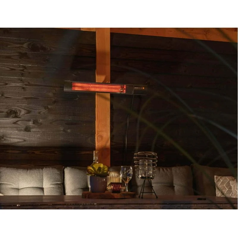 Sunred sieninis šildytuvas RD-DARK-25, 2500 W, Juodas