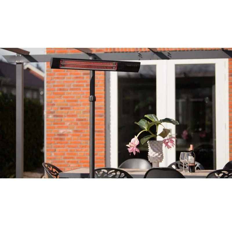 SUNRED | Šildytuvas | RD-DARK-25S, tamsiai stovintis | Infraraudonųjų spindulių | 2500 W | Juodas | IP55