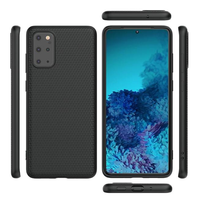 TakeMe AirR Matt Thin TPU galinio dangtelio dėklas, skirtas Apple iPhone 11 Pro Juodas