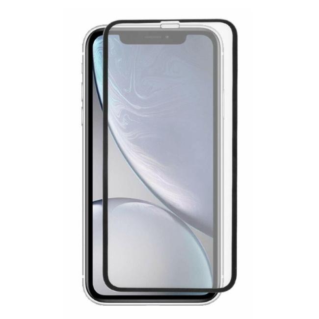 TakeMe HARD keraminis viso paviršiaus ekrano apsauginis stiklas, skirtas Apple iPhone 11 Pro Max / iPhone XS Max Juodas