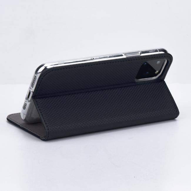 Pferd TakeMe Smart Magnetic Fix knygos dėklas be segtuko LG K42 / K52 / K62 Juodas