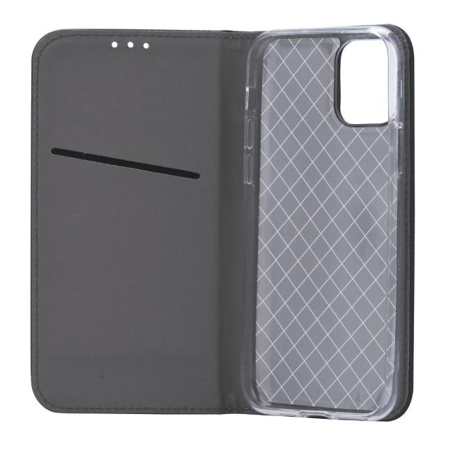 Pferd TakeMe Smart Magnetic Fix knygos dėklas be segtuko LG K42 / K52 / K62 Juodas