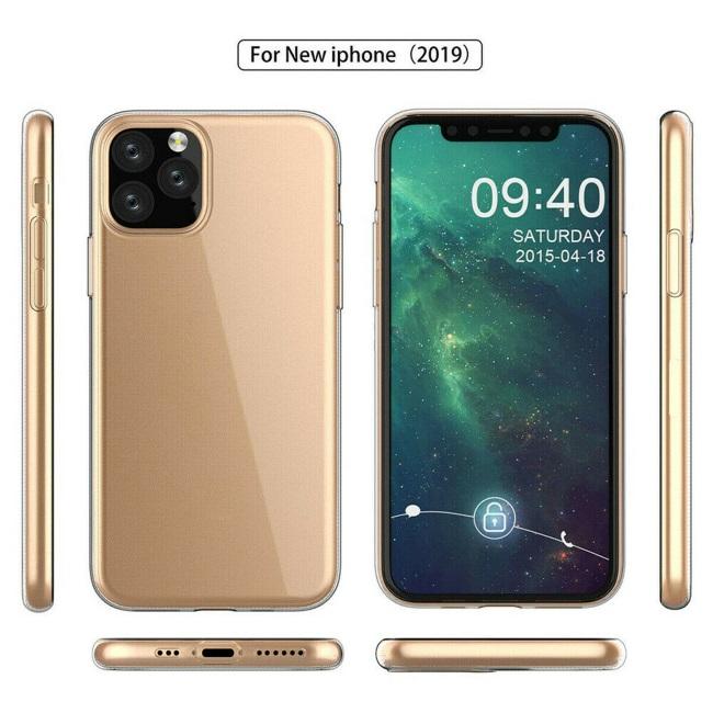Pferd TakeMe Ultra Slim 0,5 mm galinis dėklas Apple iPhone 11 Pro (5,8") skaidrus