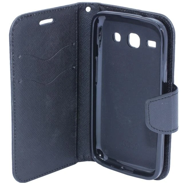 Oem FANCY Book dėklas skirtas Samsung Galaxy Galaxy S8 juodos spalvos