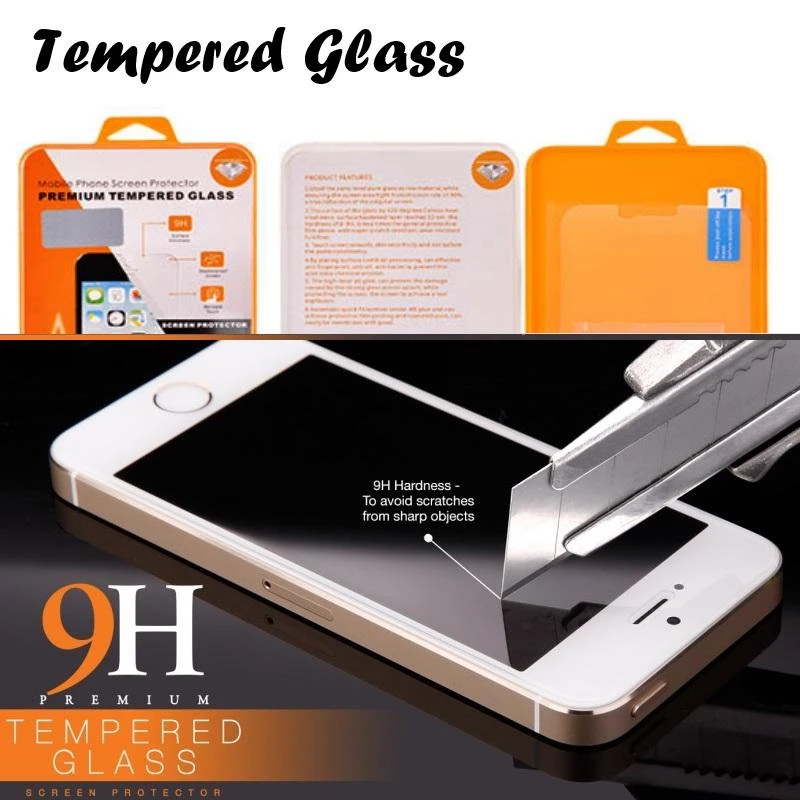 Reach LCD apsauginis stikliukas Oranžinis Apple iPhone 6/6S