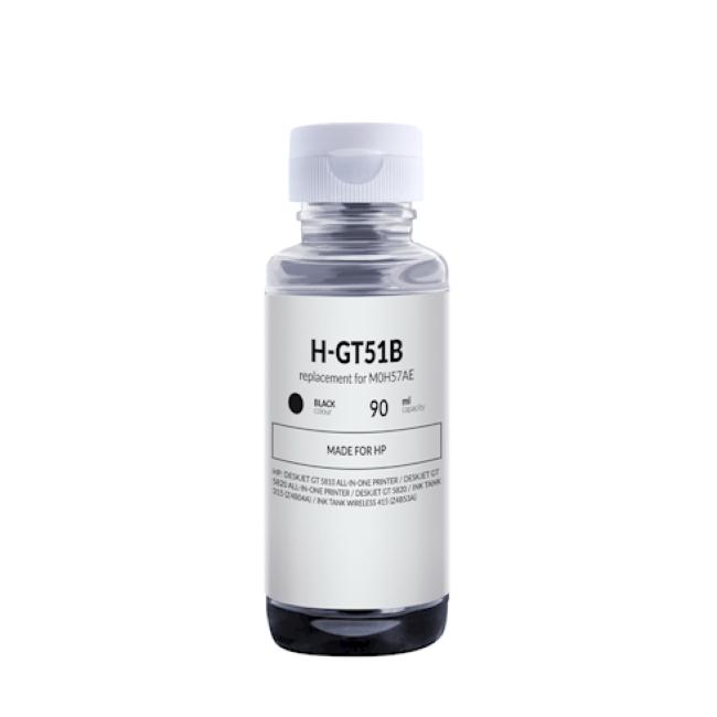 TFO Analog for HP GT51 BK M0H57AE Juodas INK Bottle 90ml GT 5810 5820  InkTank 310 315 410 415 | Varle.lt