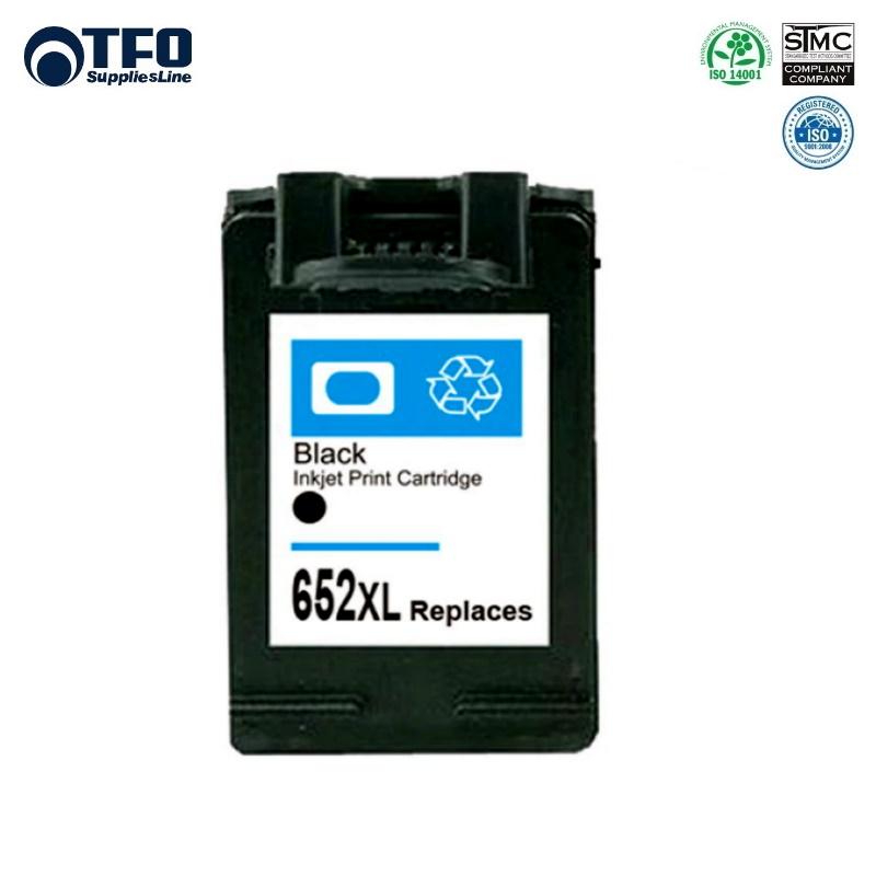 TFO HP 652 XL 17ml Juodas INK Cartridge for DeskJet 1115 2135 (F6V25AE) etc  HQ Premium Analog | Varle.lt