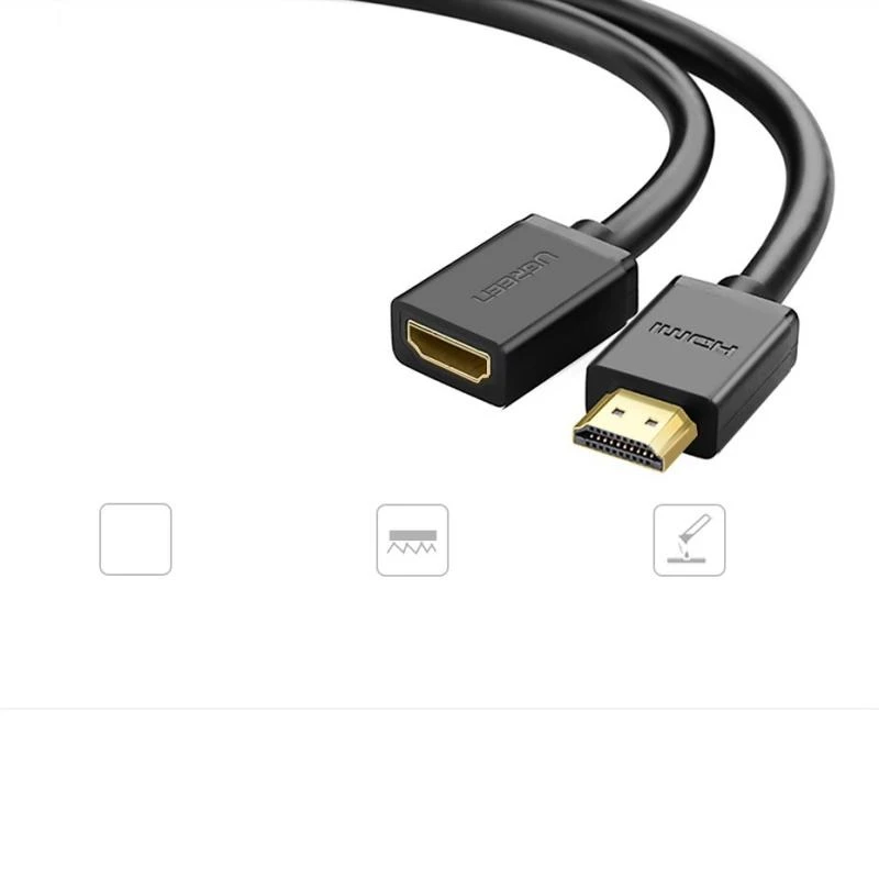 UGREEN HDMI prailginimo kabelio jungtys