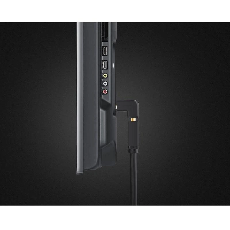 UGREEN kampinis HDMI adapteris televizoriaus jungtyje