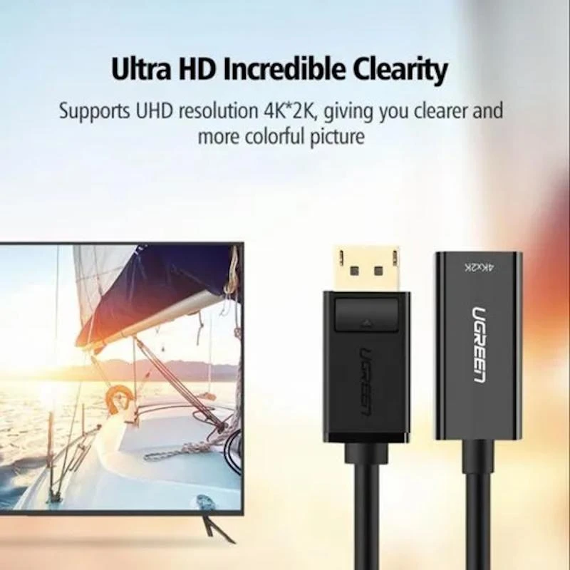 UGREEN MM137 DisplayPort – HDMI adapteris yra 4K