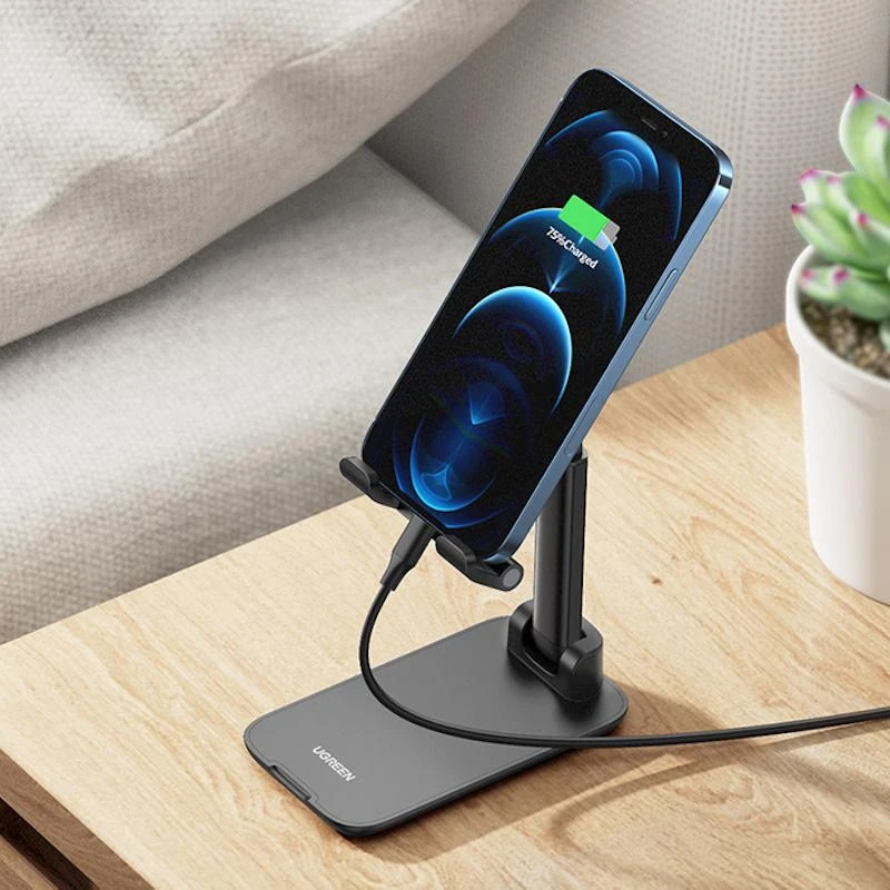 Telefono stovas Ugreen LP373 juodas