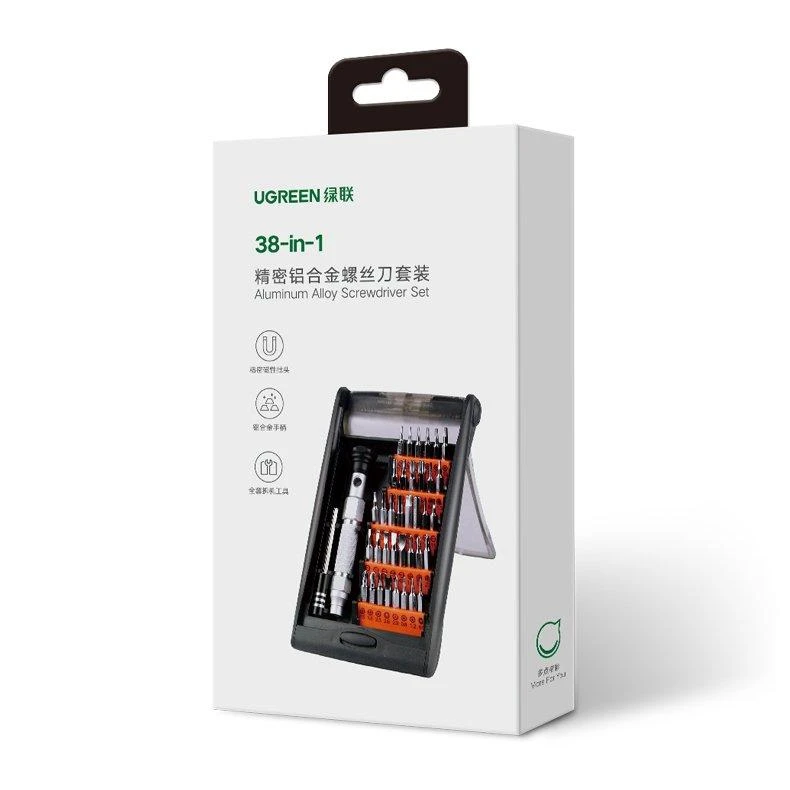 UGREEN CM372 38-in-1 aliuminio lydinio atsuktuvų rinkinys