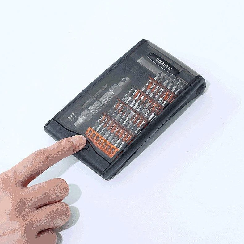 UGREEN CM372 38-in-1 aliuminio lydinio atsuktuvų rinkinys