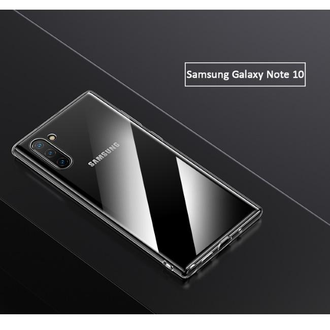 Usams US-BH512 pirminis itin plonas silikoninis galinis dėklas, skirtas Samsung Galaxy Note 10 (N970F) skaidrus