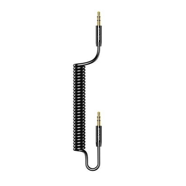 USAMS 3.5mm audio 1.2m laidas, Juodas