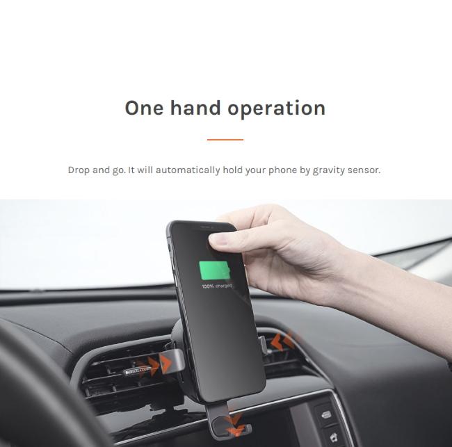 Usams Xiaomi Laikiklis grawitacyjny automobiliui 70Mai MiDrive
