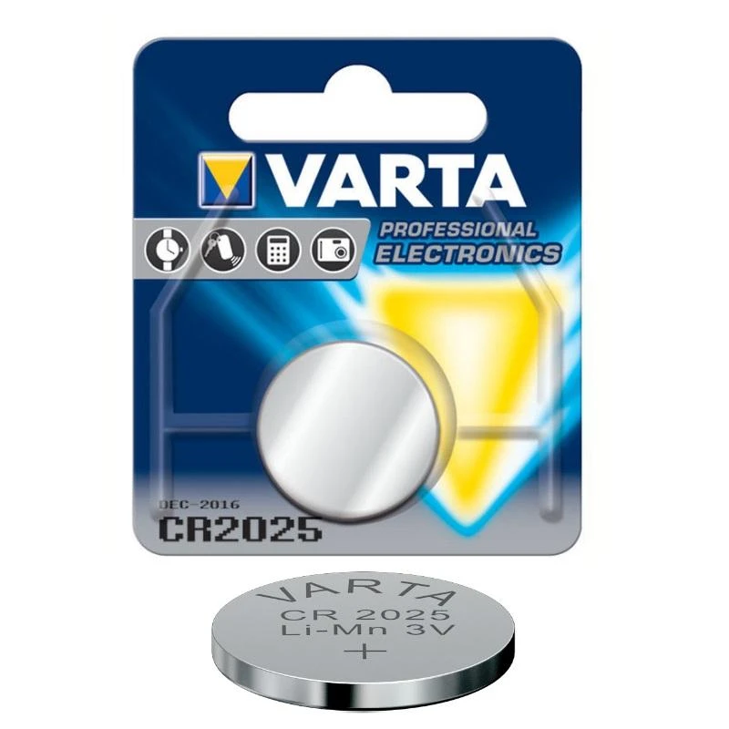 Varta Electronics CR2025 3V 165mAh elementas 6025, 1 vnt.