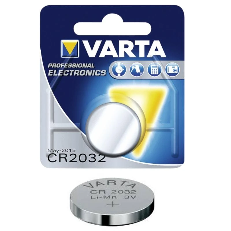 Varta Electronics CR2032 3V 230mAh elementas 6032, 1 vnt.
