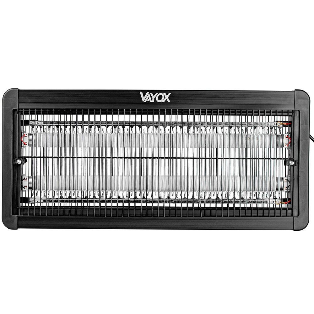 Vayox IKV-30W vabzdžių žudymo lempa UVA 30W 4500V diapazonas 120m2 (maks. 250m2) (52x24x6cm) Juoda