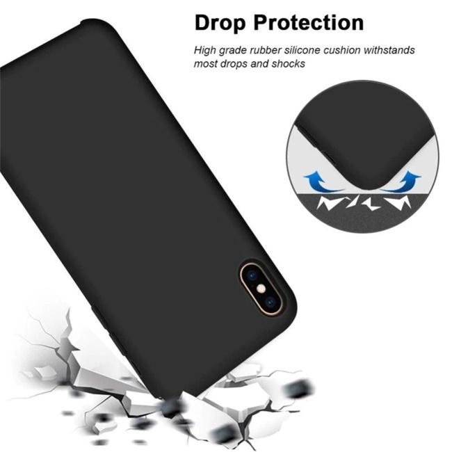 Vennus Silicone Lite Soft-Matt Touch galinio dangtelio dėklas, skirtas Samsung Galaxy A42 (A426B) 5G Raudona