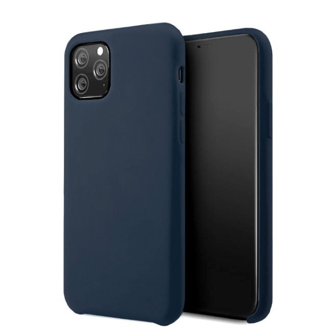 Vennus Silicone Lite Soft-Matt Touch galinio dangtelio dėklas, skirtas Samsung Galaxy A42 (A426B) 5G Navv