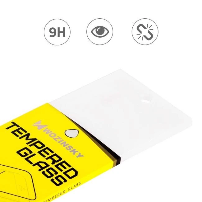 LCD apsauginis stikliukas Wozinsky 5D pritaikytas dėklui Apple iPhone XS Max/11 Pro Max juodas