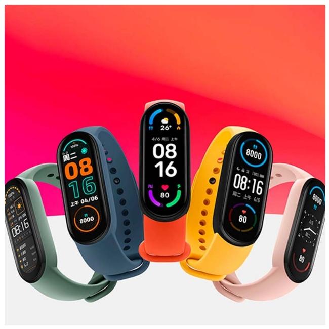 Išmanioji apyrankė Xiaomi Mi Smart Band 6, Juodos spalvos | Varle.lt