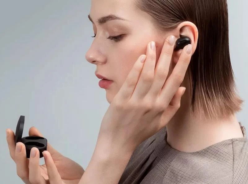 Xiaomi Redmi Buds Essential TWS belaidės ausinės, Juodos
