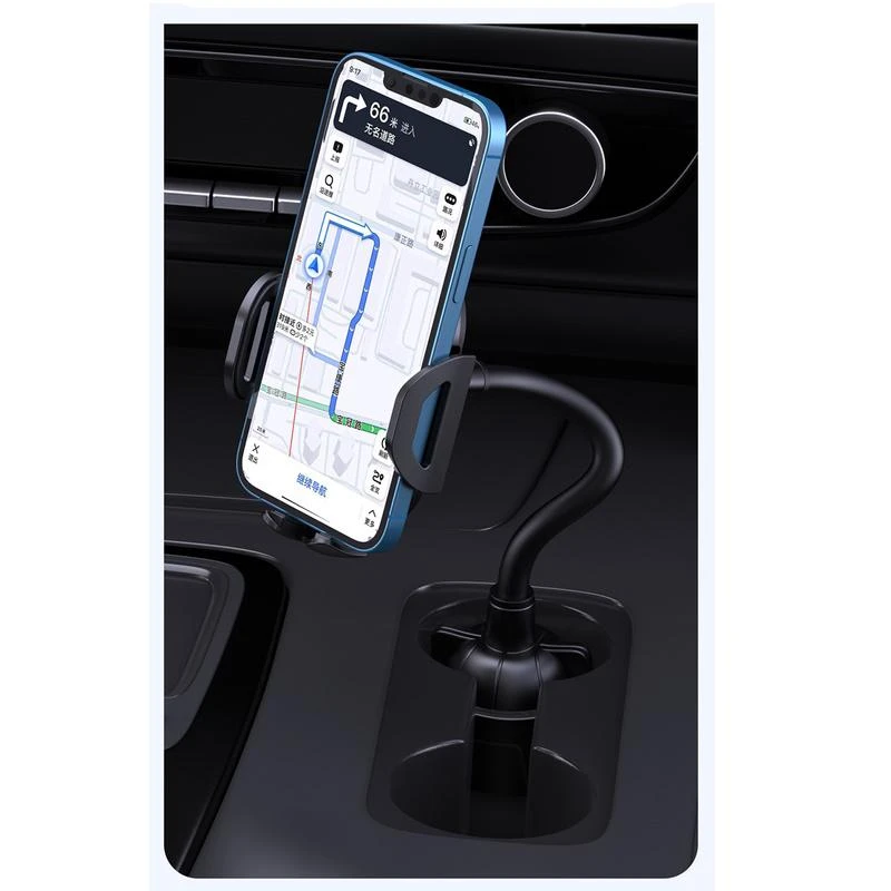 XO C105 Automobilinis puodelis Išmaniojo telefono laikiklis (juodas)