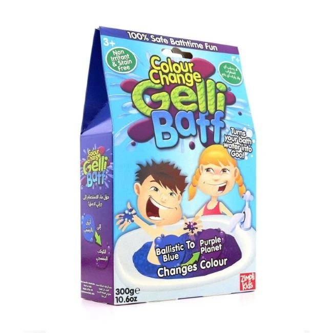 Zimpli Kids Mėlyna Gelli Baff vandens žaislas Color changing, mėlynas