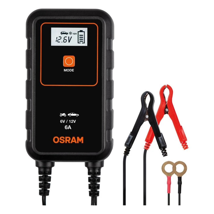 Akumuliatoriaus pakrovėjas OSRAM BATTERYcharge 906 | OEBCS906
