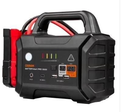Akumuliatoriaus paleidėjas OSRAM BATTERYstart PRO 3000 OJST3000 12/24V 134Wh (2500A)