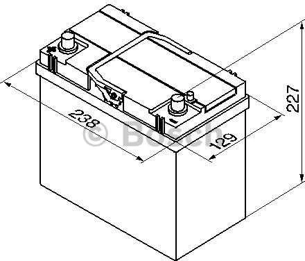 Akumuliatorius Bosch 45Ah 330A (S4023)