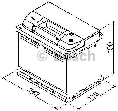 Akumuliatorius Bosch 60Ah 540A (S4005)