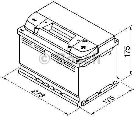 Akumuliatorius Bosch 72Ah 680A (S4007)