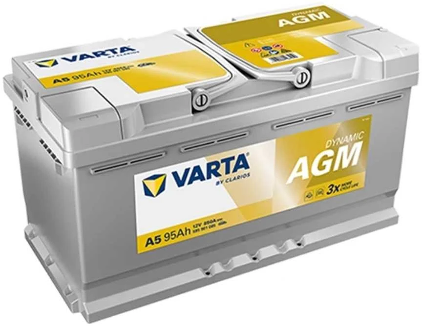 Akumuliatorius 95Ah 850A A5 VARTA Dynamic AGM 595901085