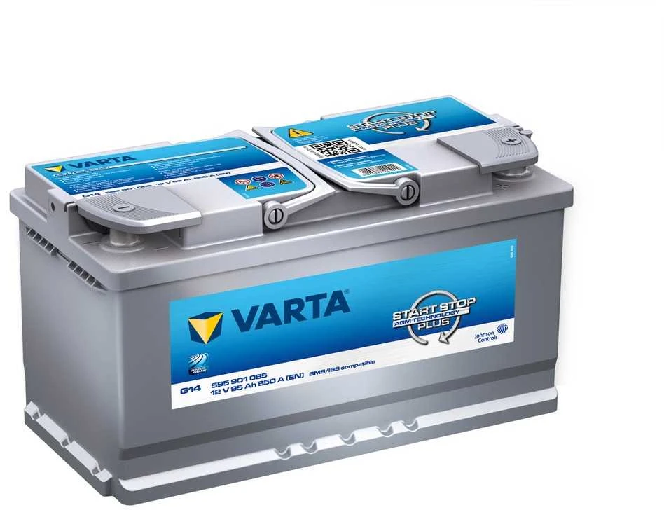 Akumuliatorius 95Ah 850A A5 VARTA Dynamic AGM 595901085