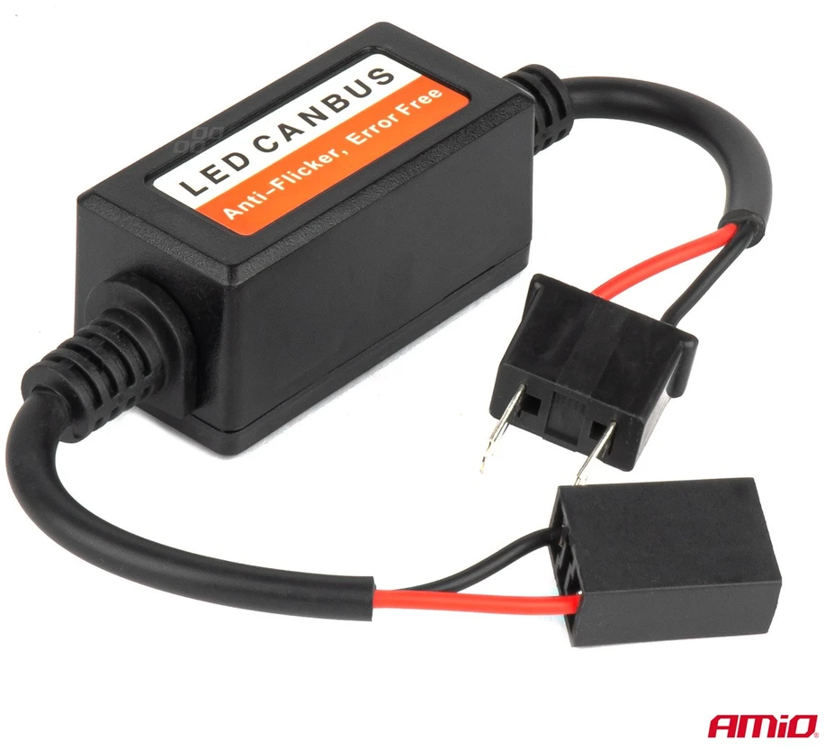 AMiO 04088 H7 LED CANBUS rezistorius 12V, 3W, 120 Ω