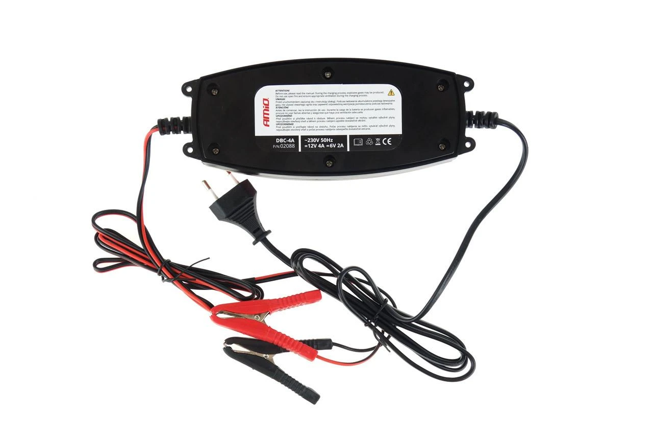 Amio Automatinis akumuliatoriaus įkroviklis AGM 6V/12V - DVL DBC-4A