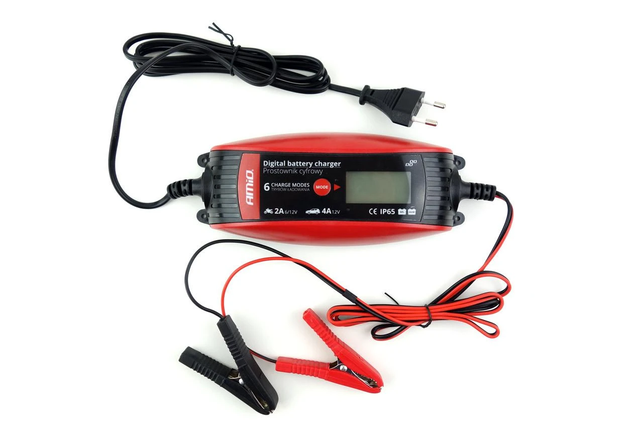 Amio Automatinis akumuliatoriaus įkroviklis AGM 6V/12V - DVL DBC-4A