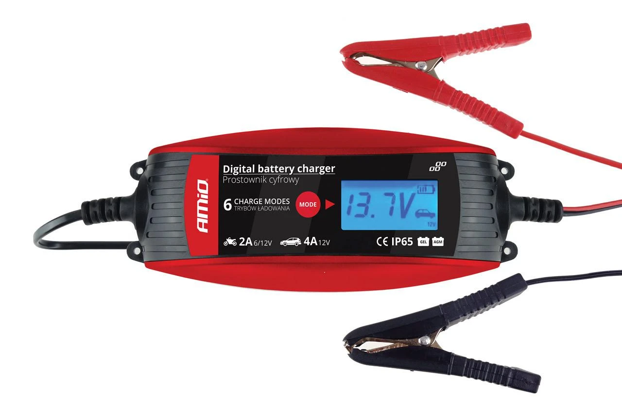 Amio Automatinis akumuliatoriaus įkroviklis AGM 6V/12V - DVL DBC-4A